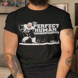 official detroit red wings nicklas lidstrom perfect human signature shirt tshirt