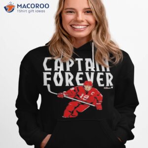 Detroit Red Wings Steve Yzerman Captain Forever Shirt 1 official detroit red wings steve yzerman captain forever shirt hoodie 1