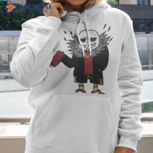 official drawing of sans underfell t shirt hoodie