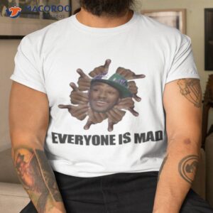 official everyone is maaaad baruch college t shirt tshirt