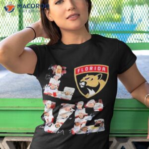 official florida panthers players love signatures shirt tshirt 1
