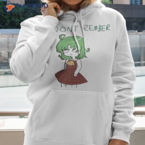 official forgetting to rember touhou project t shirt hoodie 2