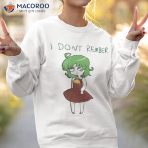 official forgetting to rember touhou project t shirt sweatshirt 2