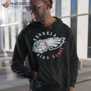 official georgia bird dawgs philadelphia eagles and georgia bulldogs shirt hoodie 1