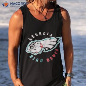 official georgia bird dawgs philadelphia eagles and georgia bulldogs shirt tank top