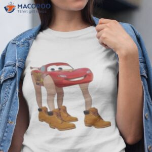 official lightning mcqueen with legs t shirt tshirt