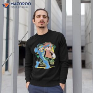 official mega man and lan shirt sweatshirt 1