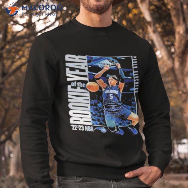 Paolo Banchero Orlando 2023 Nba Rookie Of The Year Momentum Shirt