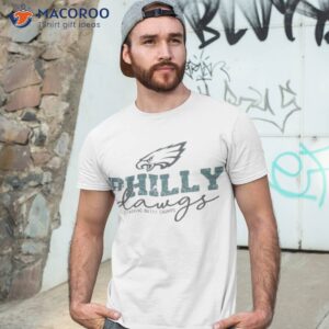 official philadelphia eagles and georgia bulldogs philly dawgs stacking natty champs t shirt tshirt 3