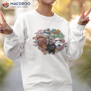 official retro spring flower star wars character t shirt sweatshirt 2