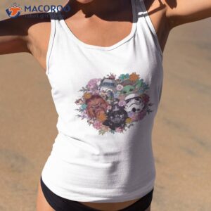 official retro spring flower star wars character t shirt tank top 2