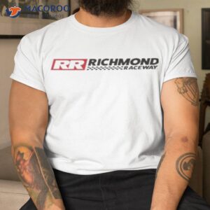 official richmond raceway horizontal logo t shirt tshirt