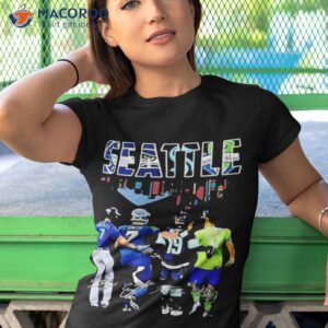 official seattle sports gonzales smith mccanny signatures t shirt tshirt 1