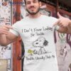 Snoopy I Don’t Looking For Trouble Trouble Usually Finds Me Shirt