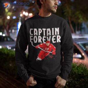 official steve yzerman captain forever t shirt sweatshirt