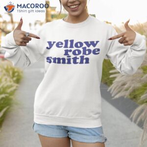 official yellow robe smith shirt sweatshirt 1