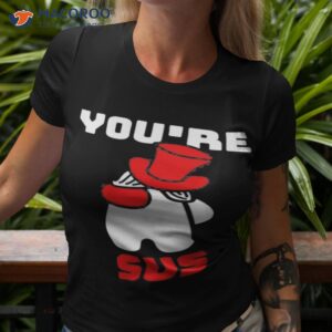 official youre sus red art t shirt tshirt 3