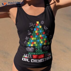 oh chemistree christmas tree shirt tank top 2