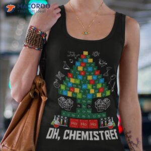 oh chemistree christmas tree shirt tank top 4