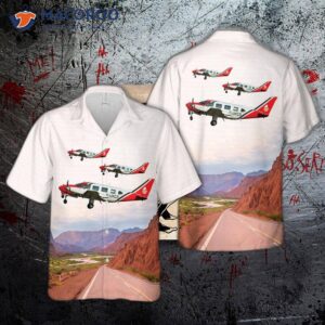 Oil Spill Response Piper Pa-31-310 Turbo Navajo B Hawaiian Shirt