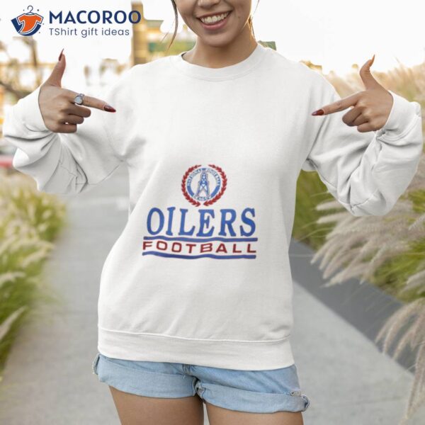 Oilers Football Cresshirt