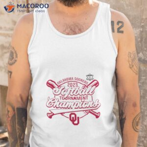 oklahoma sooners ncaa big 12 softball conference tournament champions 2023 t shirt tank top