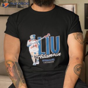 olivia adamson syracuse lacrosse shirt tshirt