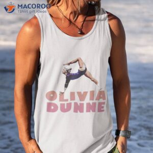 olivia dunne colored design shirt tank top