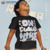 On Cloud Nine Cute Girl Daisy Happy 9th Birthday 9 Years Old Shirt