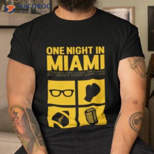 One Night In Mini Jim Brown Shirt