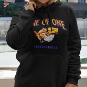 one of one generation shirt hoodie 1