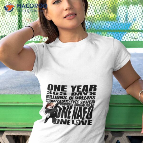 One Year 365 Days Millions Of Dollars Countless Shirt