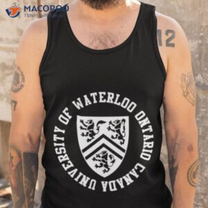 ontario canada university of waterloo shirt tank top