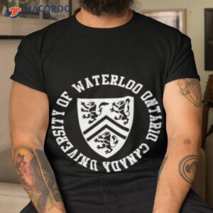 ontario canada university of waterloo shirt tshirt