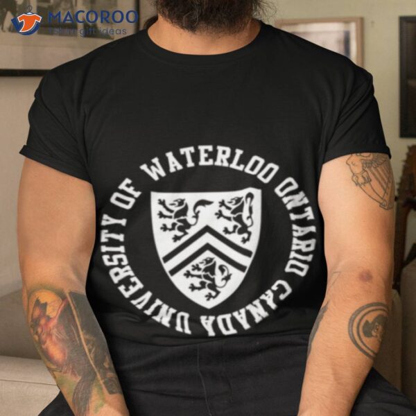 Ontario Canada University Of Waterloo Shirt