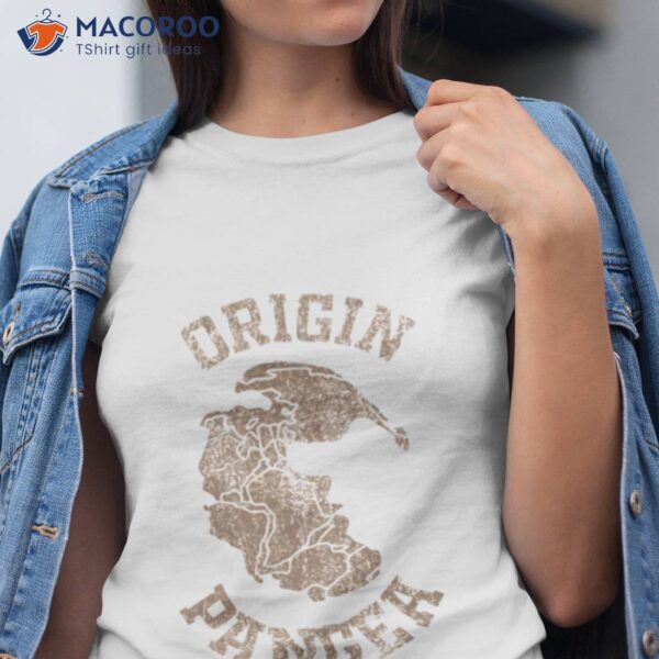 Origin Pangea Map Shirt