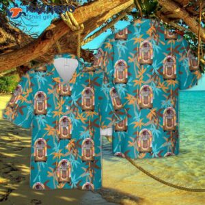 Original 1940s Wurlitzer 1015 "the Bubbler" Jukebox Hawaiian Shirt