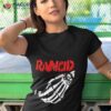 Original Of Rancid The Hand Shirt