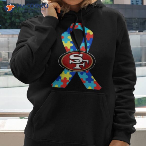 Original San Francisco 49ers Tackle Autism Awareness Sweatshirt