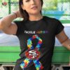 Original San Francisco 49ers Tackle Autism Awareness Sweatshirt