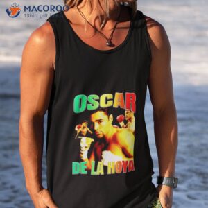 oscar de la hoya boxing shirt tank top