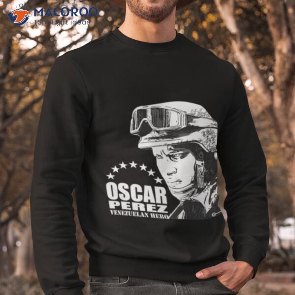 Oscar Perez Heroe Venezuelan 7 Stars Shirt Tee Resistance Shirt