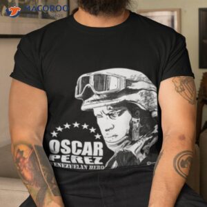 oscar perez heroe venezuelan 7 stars shirt tee resistance shirt tshirt