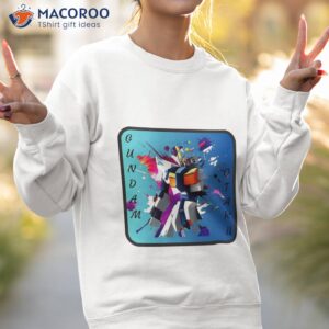 otaku gundam mecha love gundam giant robot anime shirt sweatshirt 2