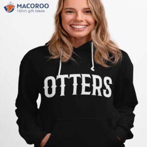 otters arch vintage retro college athletic sports shirt hoodie 1