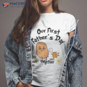 our first fathers day together giraffe matching daddy amp baby shirt tshirt 2