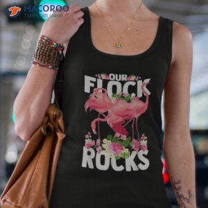 our flock rocks flamingo matching family vacation squad shirt tank top 4