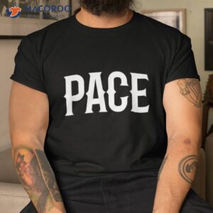 pace arch vintage retro college athletic sports shirt tshirt