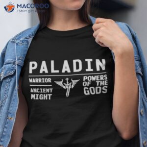 paladin lost ark white shirt tshirt