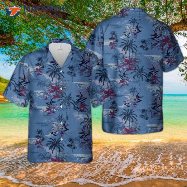 Palm Tree Island Summer Hawaiian Shirt